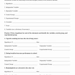 50 Experimental Design Worksheet Scientific Method | Chessmuseum Template Library regarding Designing An Experiment Worksheet