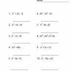 50 Factoring By Grouping Worksheet Answers | Chessmuseum Template Library Inside Factor By Grouping Worksheet