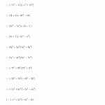 50 Factoring By Grouping Worksheet Answers | Chessmuseum Template Library With Regard To Factoring By Grouping Worksheet