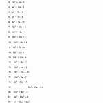 50 Factoring Polynomials Worksheet Answers | Chessmuseum Template Library Within Factoring Polynomials Worksheet With Answers