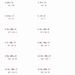 50 Factoring Trinomials Worksheet Answer Key | Chessmuseum Template Library Pertaining To Factoring Trinomials Worksheet Answer Key