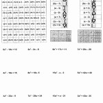 50 Factoring Trinomials Worksheet Pdf | Chessmuseum Template Library Within Factoring Trinomials Worksheet Pdf