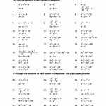 50 Factoring Worksheet Algebra 2 | Chessmuseum Template Library With Factoring Worksheet Algebra 2