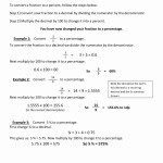 50 Fraction Decimal Percent Worksheet Pdf | Chessmuseum Template Library With Fraction Decimal Percent Worksheet Pdf