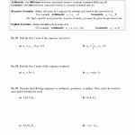 50 Geometric Sequences Worksheet Answers | Chessmuseum Template Library Throughout Geometric Sequence Worksheet Answers