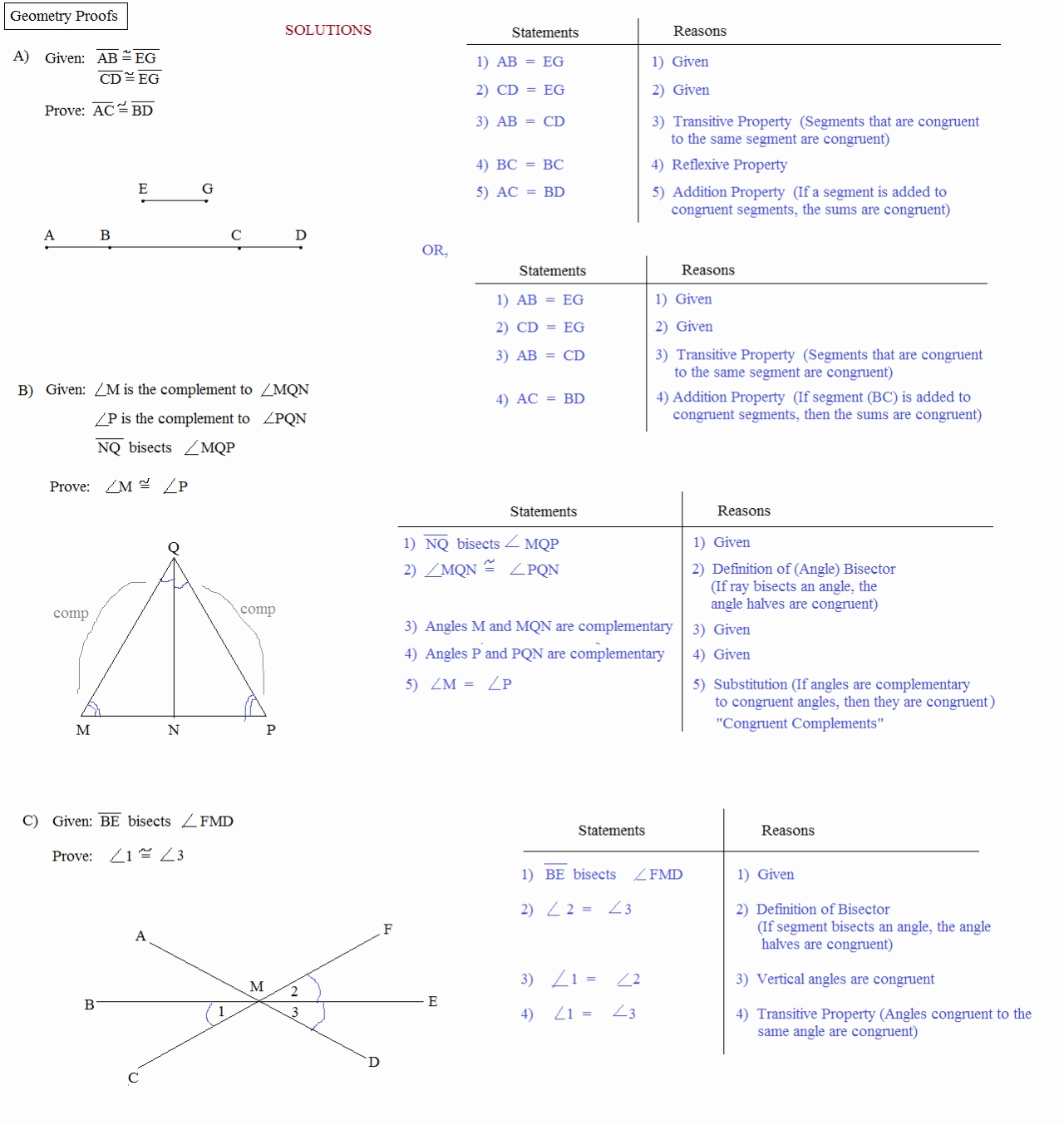 50 Geometry Worksheet Beginning Proofs Answers | Chessmuseum Template With Regard To Geometry Worksheet Beginning Proofs