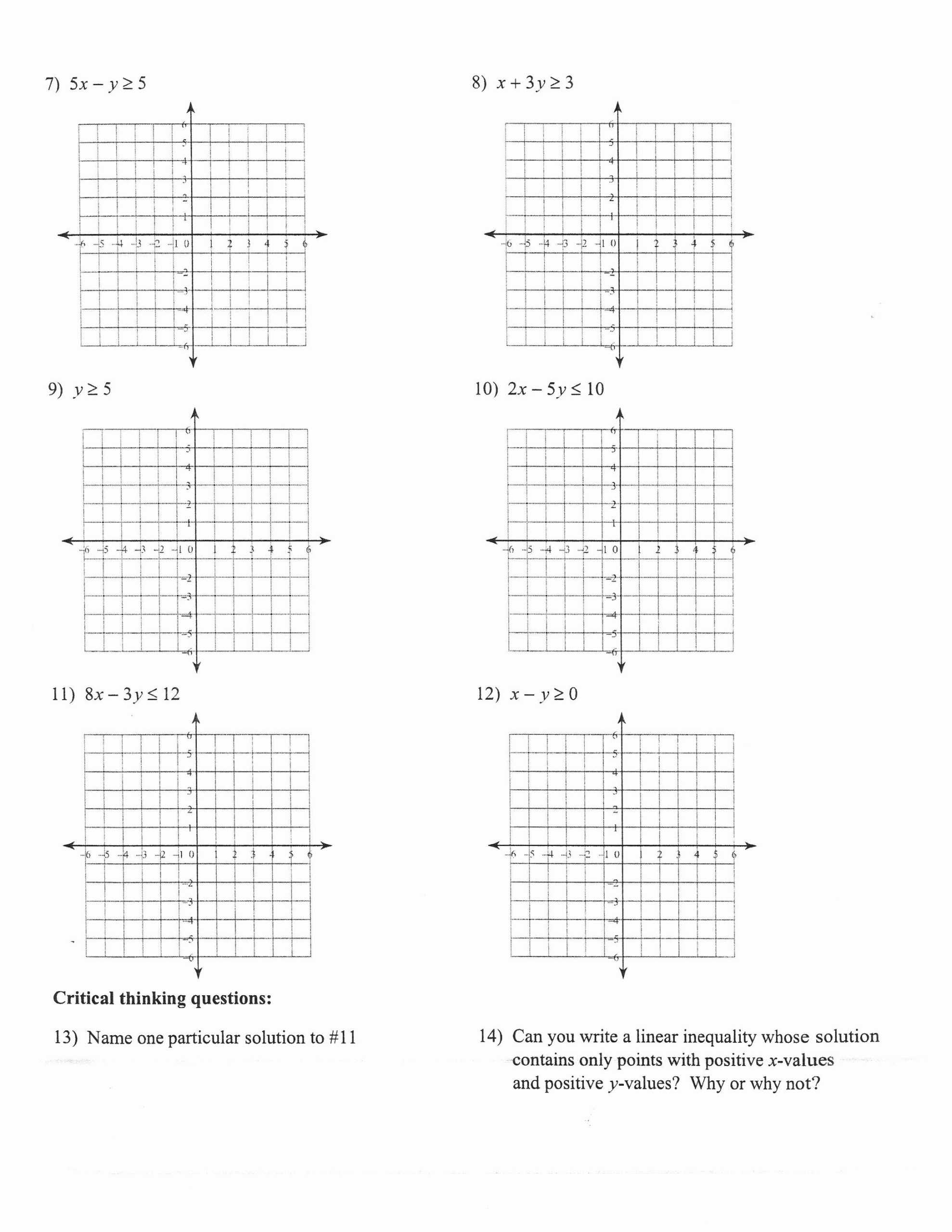 50 Graphing Linear Equations Worksheet Answers | Chessmuseum Template for Graphing Linear Functions Worksheet Answers