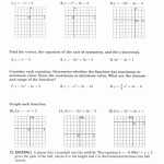 50 Graphing Quadratics Worksheet Answers | Chessmuseum Template Library Intended For Graphing Quadratics Worksheet Answers