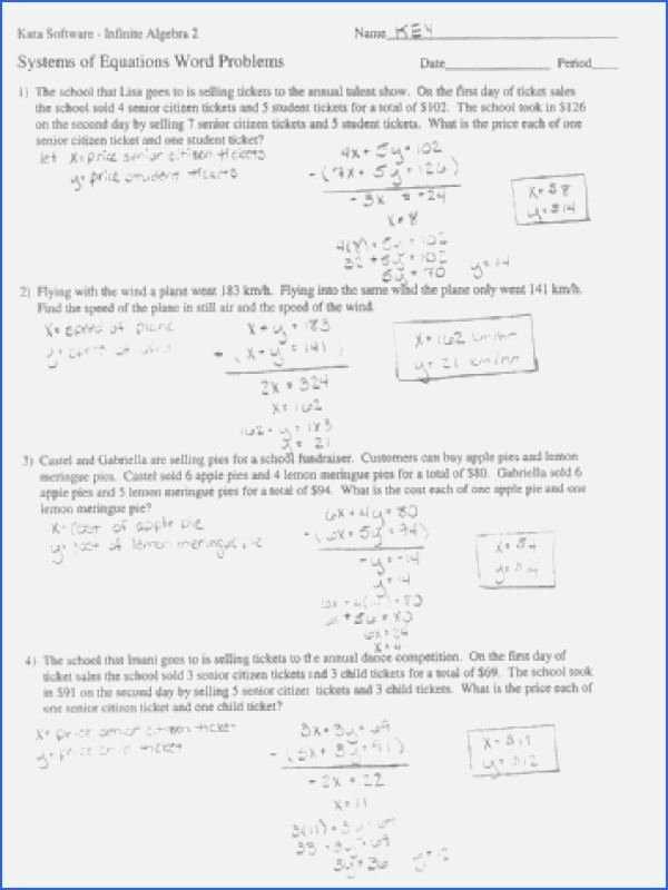 50 Linear Equation Worksheet With Answers | Chessmuseum Template Library With Regard To Linear Equation Worksheet With Answers