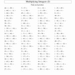 50 Multiply And Divide Integers Worksheet | Chessmuseum Template Library With Regard To Multiplying And Dividing Integers Worksheet