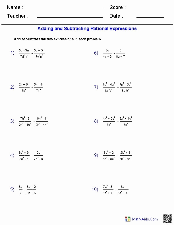 50 Multiply Rational Expressions Worksheet | Chessmuseum Template Library Regarding Multiplying Rational Expression Worksheet