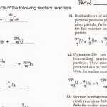 50 Nuclear Decay Worksheet Answers Chemistry | Chessmuseum Template Library Pertaining To Radioactive Decay Worksheet Answers