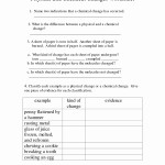 50 Physical And Chemical Change Worksheet | Chessmuseum Template Library Within Physical And Chemical Change Worksheet