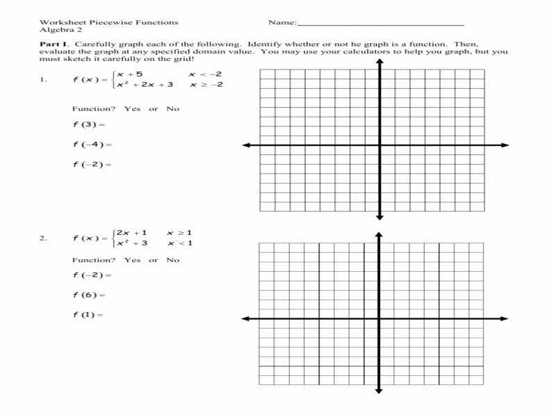 50 Piecewise Functions Worksheet With Answers | Chessmuseum Template Regarding Worksheet Piecewise Functions Algebra 2