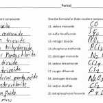 50 Polyatomic Ions Worksheet Answers | Chessmuseum Template Library intended for Polyatomic Ions Worksheet Answers
