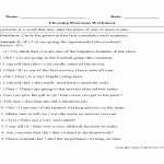 50 Pronoun Antecedent Agreement Worksheet | Chessmuseum Template Library For Pronouns And Antecedents Worksheet