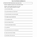 50 Proper Nouns Worksheet 2Nd Grade | Chessmuseum Template Library Inside Proper Nouns Worksheet 2Nd Grade