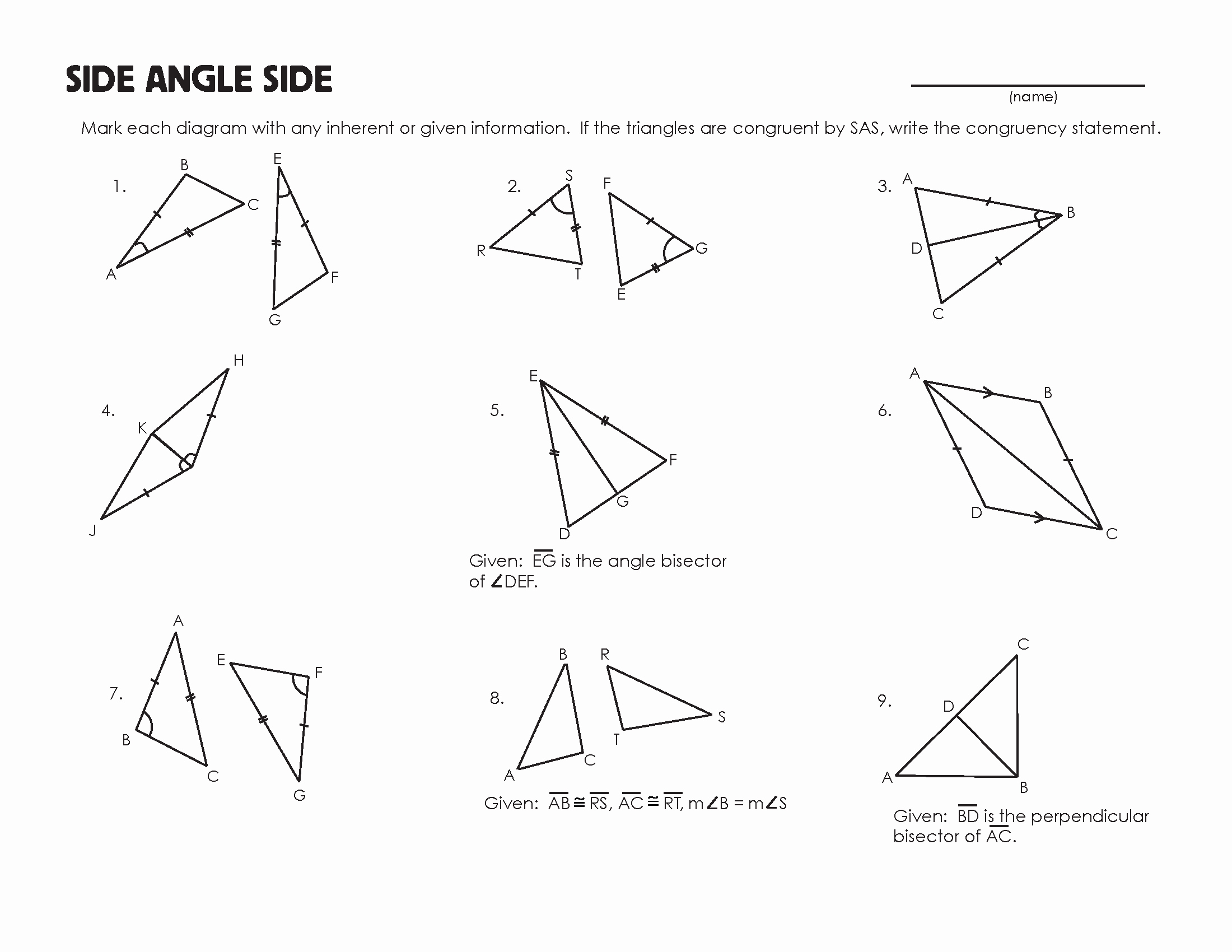 50 Proving Triangles Congruent Worksheet Answers | Chessmuseum Template with regard to Proving Triangles Congruent Worksheet