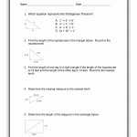 50 Pythagorean Theorem Worksheet Answers | Chessmuseum Template Library inside Pythagorean Theorem Worksheet Answers