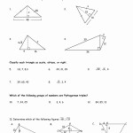 50 Pythagorean Theorem Worksheet Answers | Chessmuseum Template Library Throughout Pythagorean Theorem Worksheet Answers