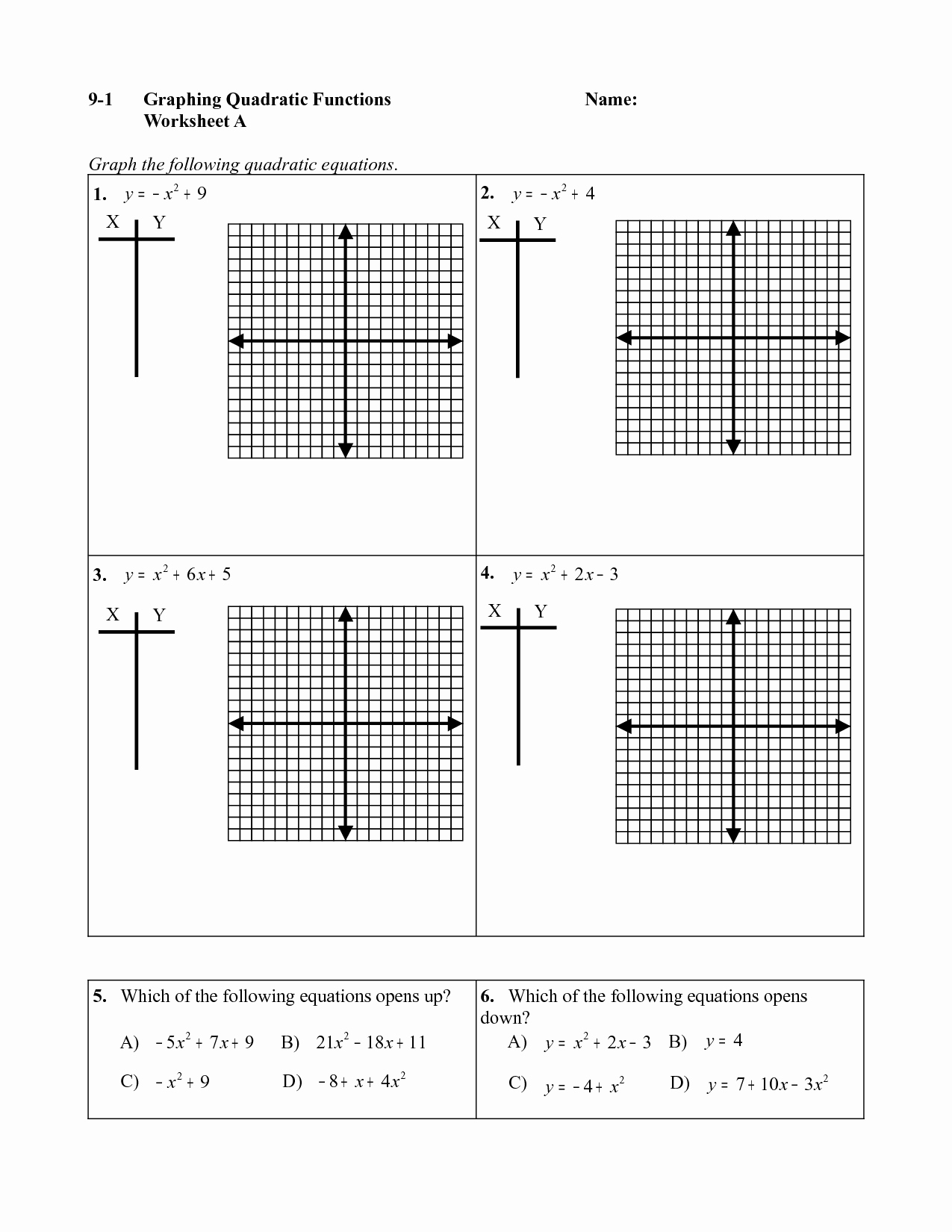 50 Quadratic Functions Worksheet Answers | Chessmuseum Template Library With Quadratic Functions Worksheet With Answers