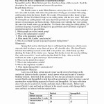 50 Scientific Method Worksheet Answers | Chessmuseum Template Library for Scientific Method Worksheet Answers