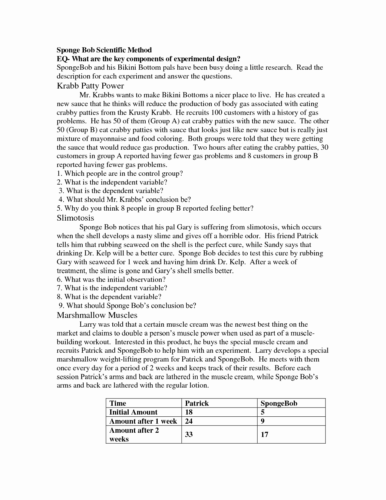 50 Scientific Method Worksheet Answers | Chessmuseum Template Library for Scientific Method Worksheet Answers