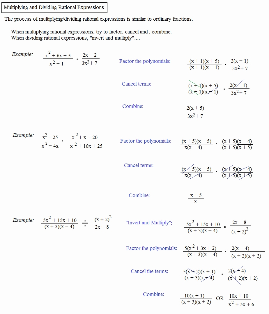 50 Simplify Rational Expressions Worksheet | Chessmuseum Template Library With Simplify Rational Expressions Worksheet
