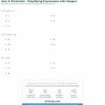 50 Simplifying Expressions Worksheet With Answers | Chessmuseum Intended For Simplifying Expressions Worksheet With Answers