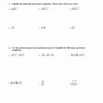 50 Simplifying Radicals Worksheet Pdf | Chessmuseum Template Library throughout Simplifying Radicals Worksheet Pdf