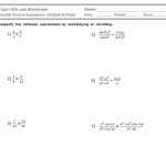 50 Simplifying Rational Expressions Worksheet Answers | Chessmuseum In Simplify Rational Expressions Worksheet