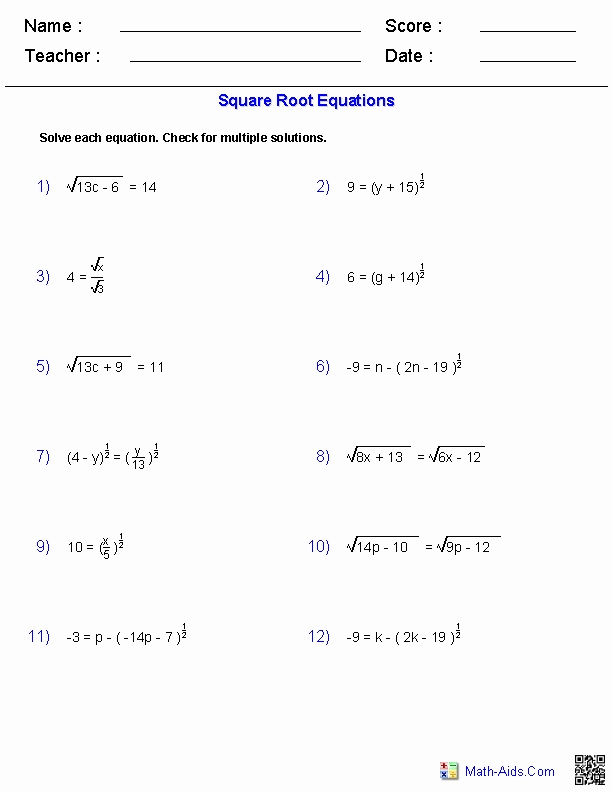 50 Simplifying Square Roots Worksheet Answers | Chessmuseum Template In Simplifying Square Roots Worksheet