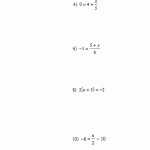 50 Solve Equations With Fractions Worksheet | Chessmuseum Template Library throughout Solving Equations With Fractions Worksheet