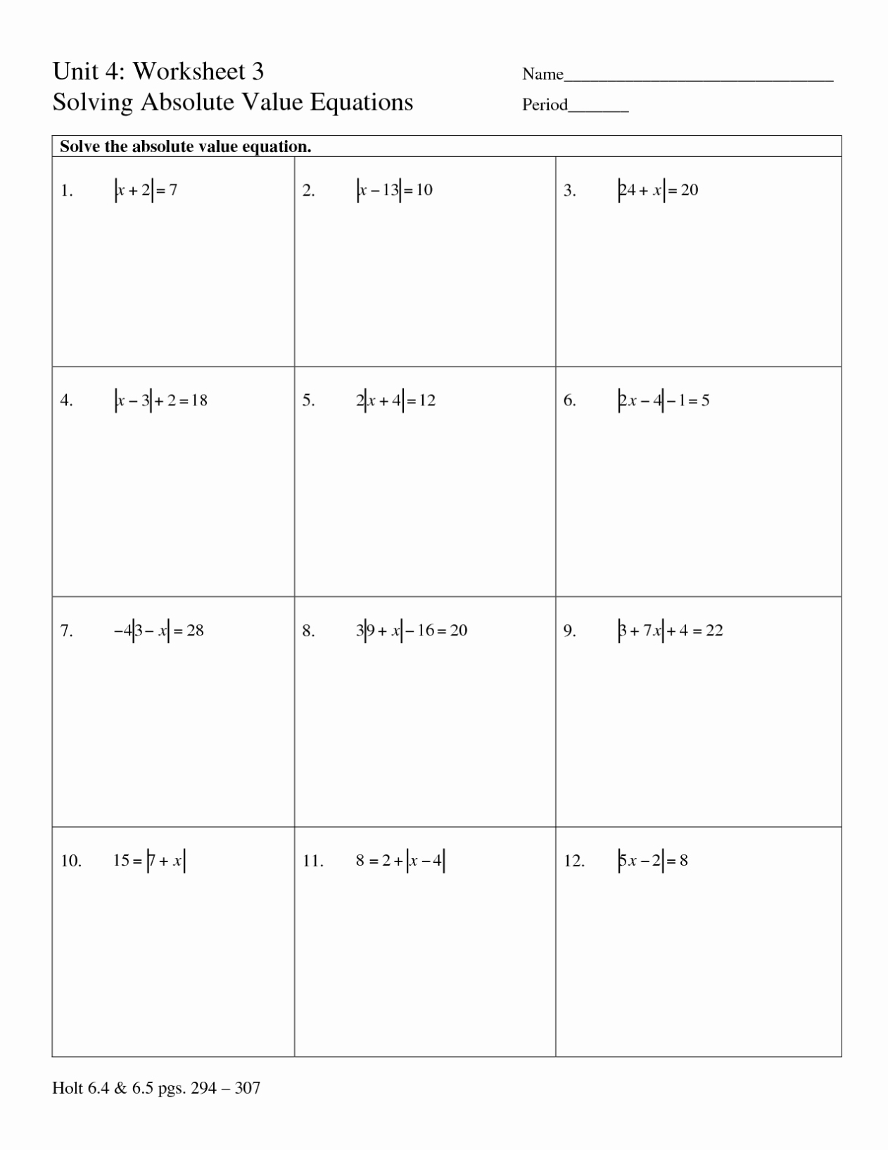 50 Solving Absolute Value Equations Worksheet | Chessmuseum Template pertaining to Absolute Value Function Worksheet