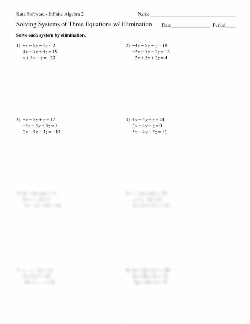 50 Solving Equations Worksheet Pdf | Chessmuseum Template Library with Solving Equations Review Worksheet