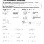 50 Solving Radical Equations Worksheet | Chessmuseum Template Library Within Solve Radical Equations Worksheet