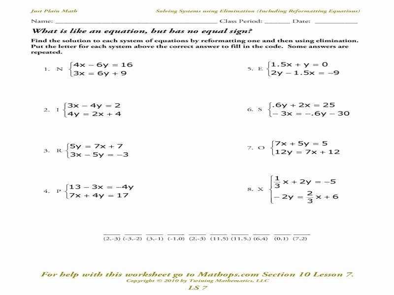 50 Solving System By Elimination Worksheet | Chessmuseum Template Library in Solving System By Elimination Worksheet