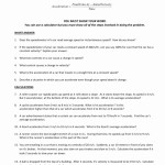 50 Speed Problem Worksheet Answers | Chessmuseum Template Library in Speed Problem Worksheet Answers