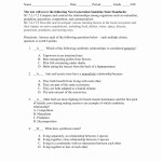 50 Symbiosis Worksheet Answer Key | Chessmuseum Template Library for Symbiosis Worksheet Answer Key