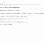 50 The Cask Of Amontillado Worksheet | Chessmuseum Template Library With The Cask Of Amontillado Worksheet