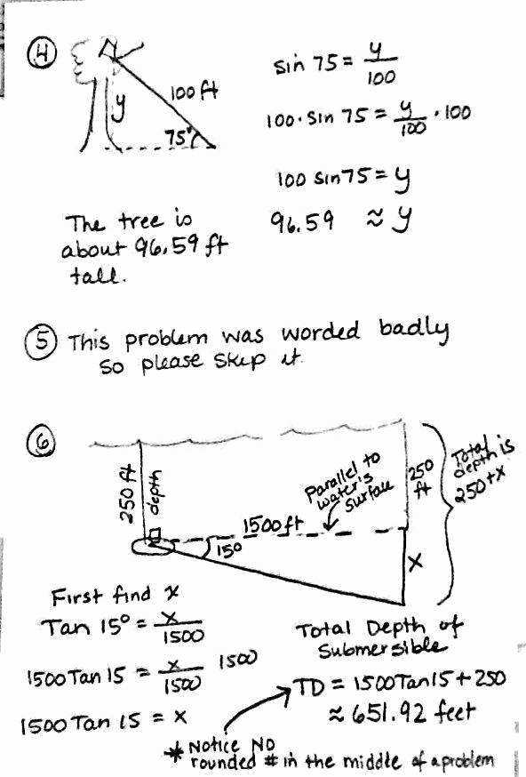 50 Trigonometry Word Problems Worksheet | Chessmuseum Template Library For Trig Word Problems Worksheet
