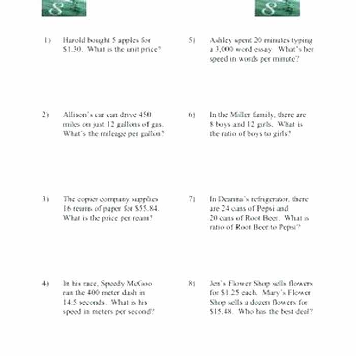 50 Unit Rate Worksheet 6Th Grade | Chessmuseum Template Library pertaining to Unit Rate Worksheet 6Th Grade