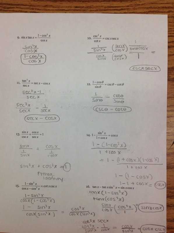 50 Verifying Trig Identities Worksheet | Chessmuseum Template Library for Verify Trig Identities Worksheet