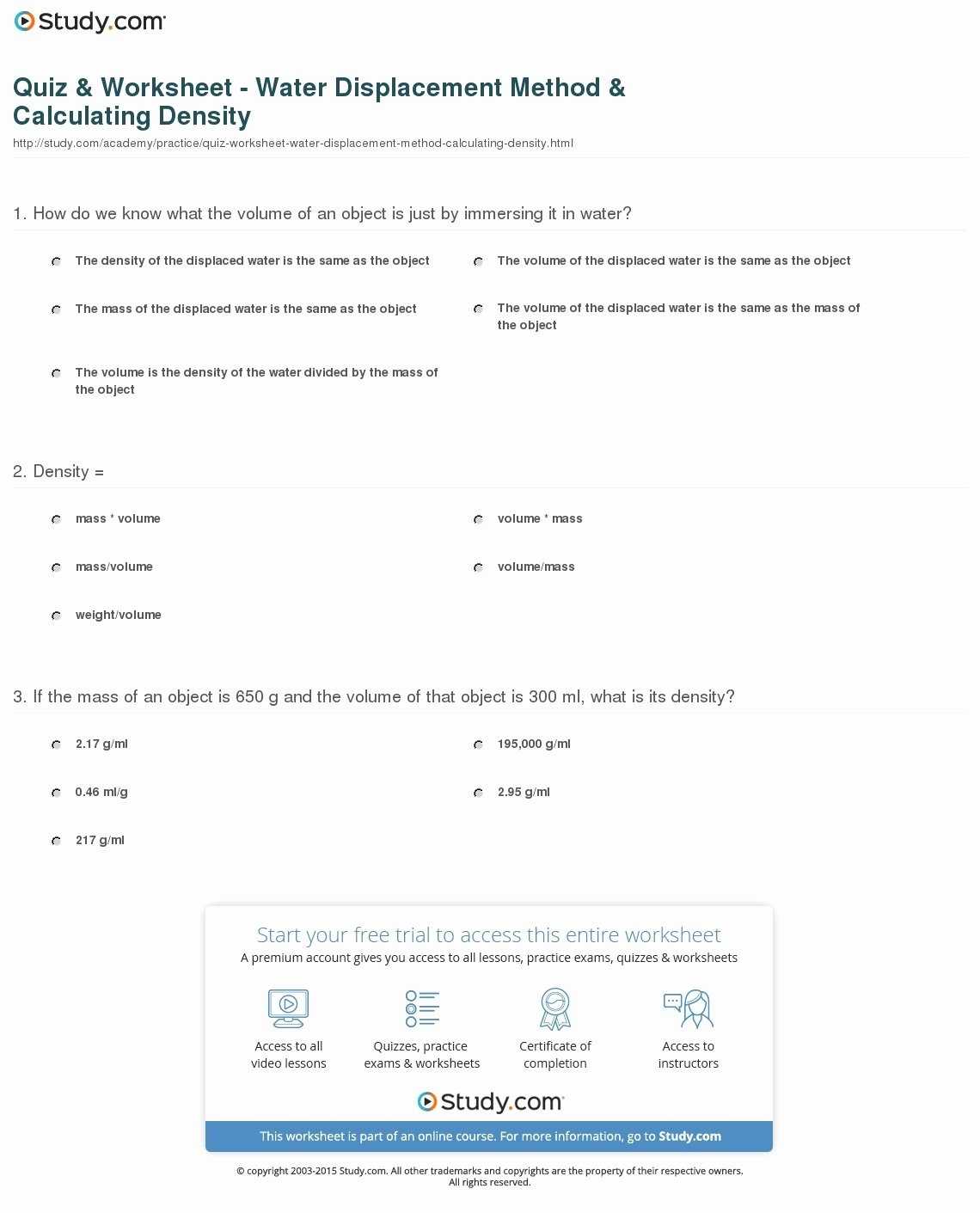50 Volume By Water Displacement Worksheet | Chessmuseum Template Library Intended For Volume By Water Displacement Worksheet
