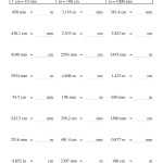 5Th Grade Metric Conversion Worksheets – Bluedotsheetco — Db Excel Throughout Unit Conversion Word Problems Worksheet