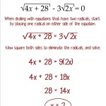 6.4 – Solving Radical Equations And Inequalities – Ms. Zeilstra'S Math With Regard To Solving Radical Equations Worksheet
