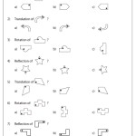 7Th Step Worksheet Intended For Translation Rotation Reflection Worksheet