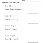 83 [Pdf] Algebra 1 Worksheets With Answers Pdf Printable Zip Docx intended for Solving For Y Worksheet