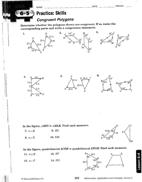 9 Similar Polygons Worksheet And Answers / Worksheeto Pertaining To Similar Figures Worksheet Answers