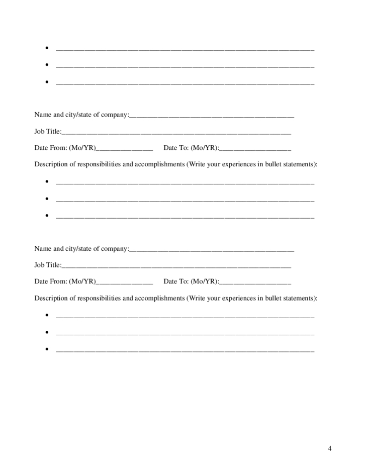 95 Template For Resume Students, Resume Template For Students - Format With Regard To Resume Worksheet For Adults